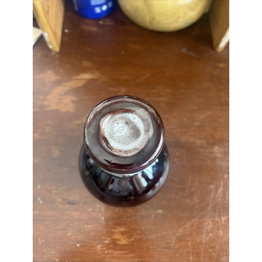 Nasco Japan Earthenware Sake Storage Apothecary Lid Pottery Earthy Glazed - Picture 4 of 7